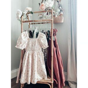 Soft Heart, Sweet Soul Blooming Floral Puff Smocked Dress 4/5